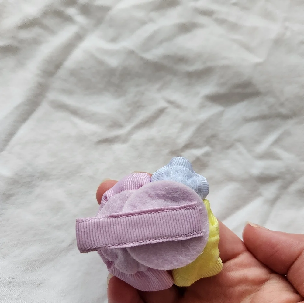 Janie and Jack Triple Flower Clip